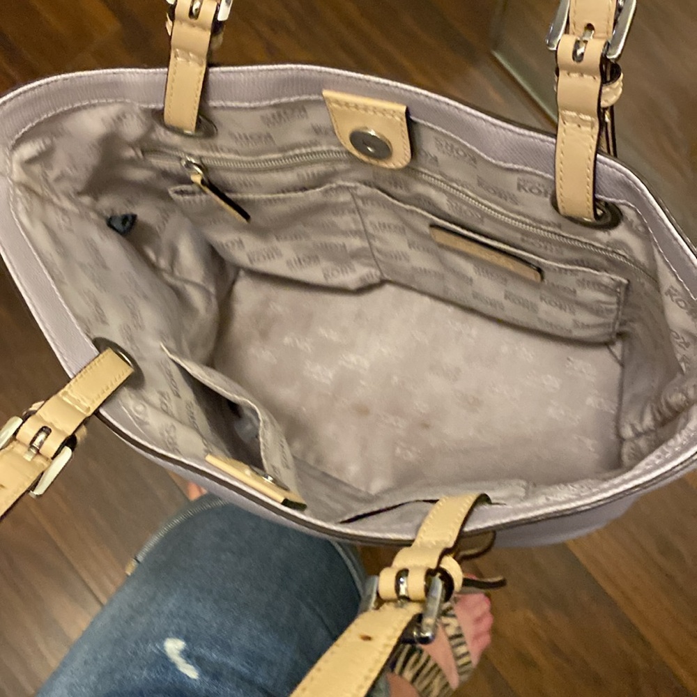 Michael Kors purple tote bag - Picture 4 of 7